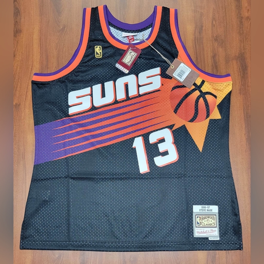Mitchell & Ness Phoenix Suns Steve Nash Authentic Road Jersey Men's Size 2XL